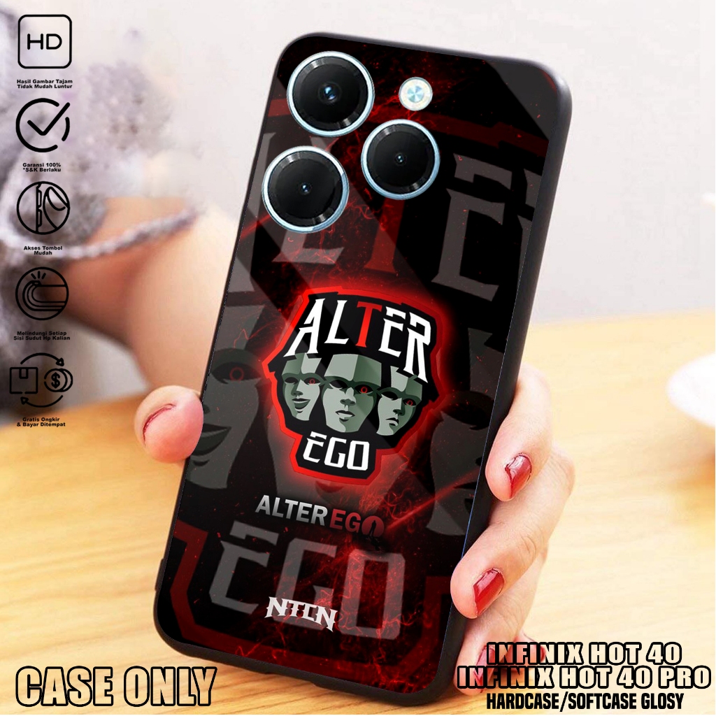 Case  INFINIX HOT 40 / INFINIX HOT 40 PRO  - Casing INFINIX HOT 40 / INFINIX HOT 40 PRO [ AE ] Silik