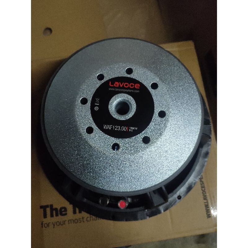 SPEAKER LAVOCE ITALIANA WAF 123.00 ORIGINAL RDW 12INCH WOOFER