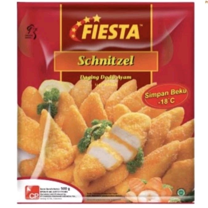 

FIESTA SCHNITZEL DAGING DADA AYAM 500gr