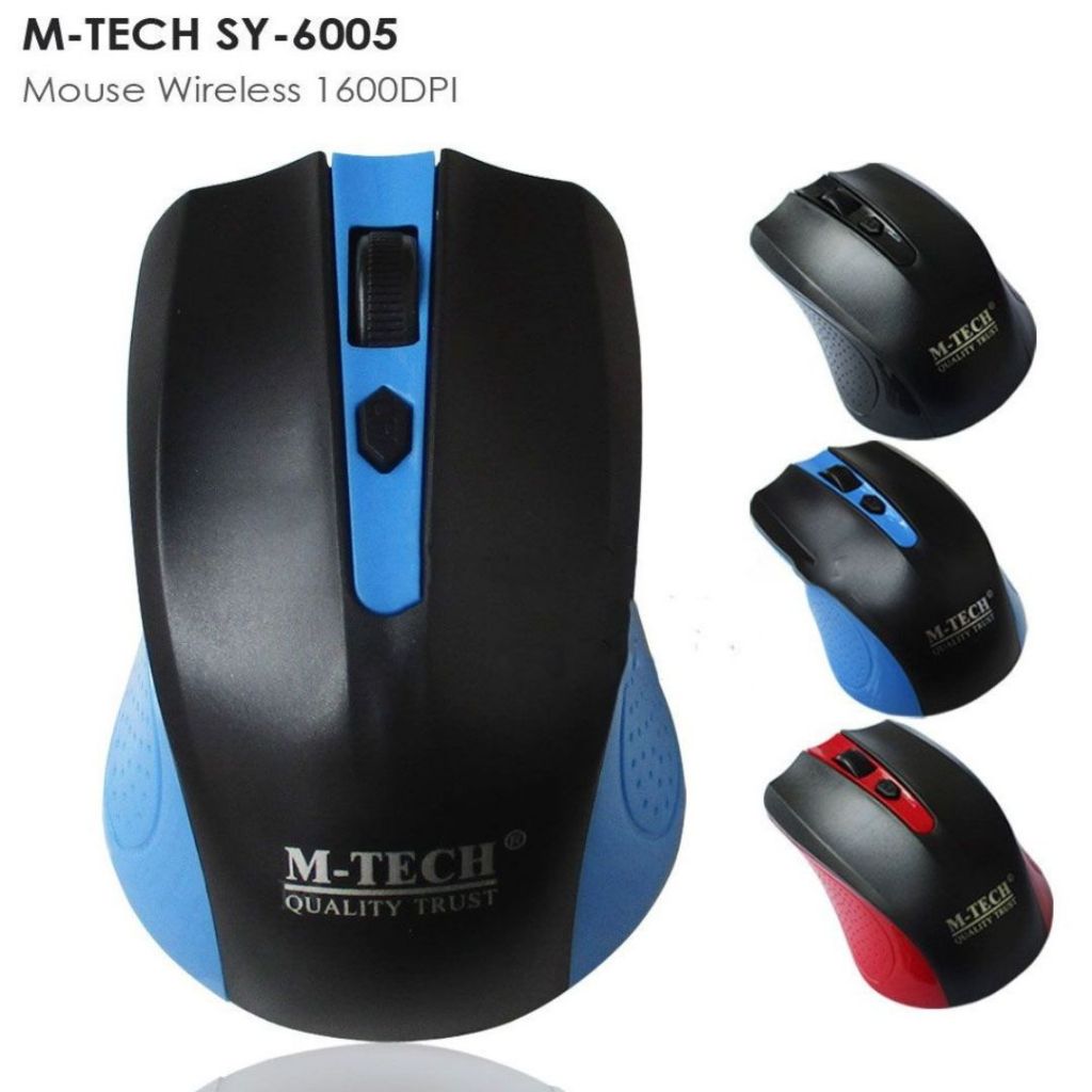 MOUSE WIRELESS M-TECH SY-6005 COLOUR MOUSE WIRELESS 2.4GHZ, MOUSE WIRELESS  M-TECH