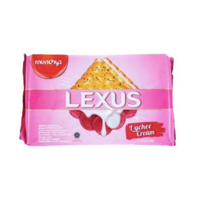 

Biscuit Lexus Lychee Cream (Biskuit Lexus Rasa Leci) 190 Gram