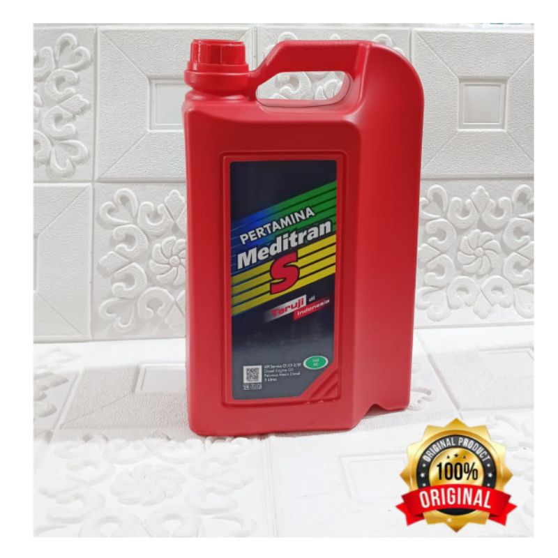 Pertamina Meditran S SAE40 (5L) oli mesin diesel