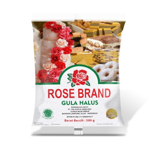 

Rose Brand Tepung Gula Halus 500 Gr