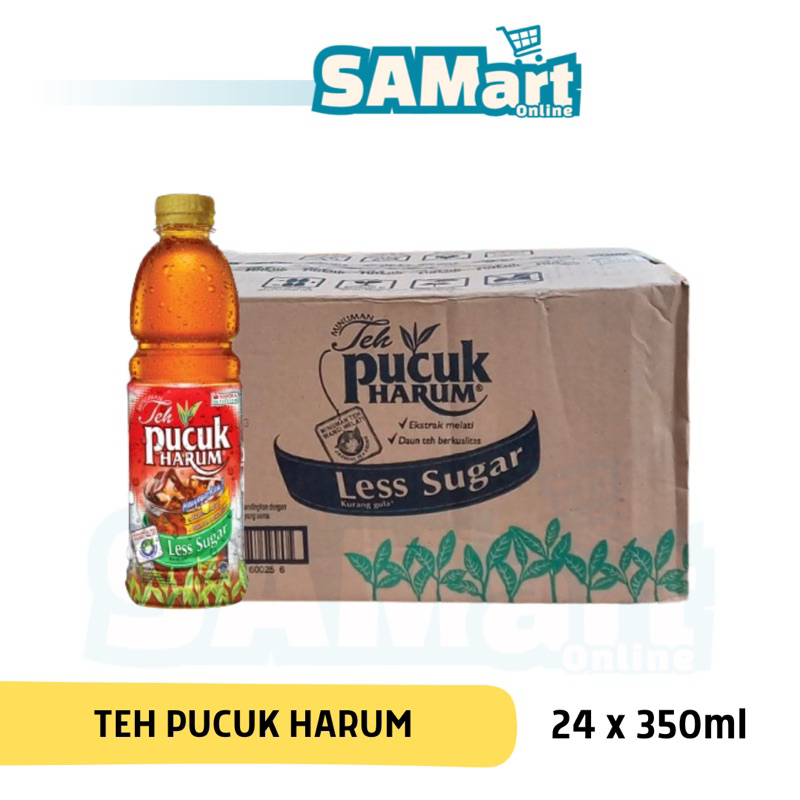 

Teh Pucuk Harum Less Sugar 350ml x 24 pcs (KARTON) [INSTAN SLEMAN]