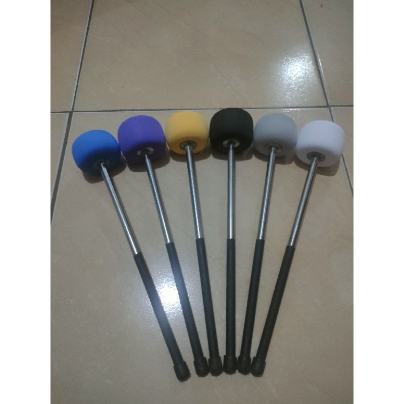 STIK PEMUKUL BASS/HADROH PEGANGAN STAINLESS PALING AWET