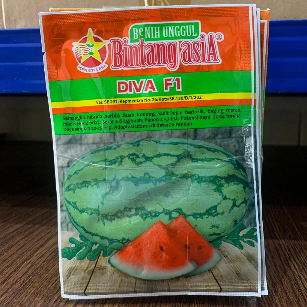 Benih Semangka Terbaik Diva F1 20Gr