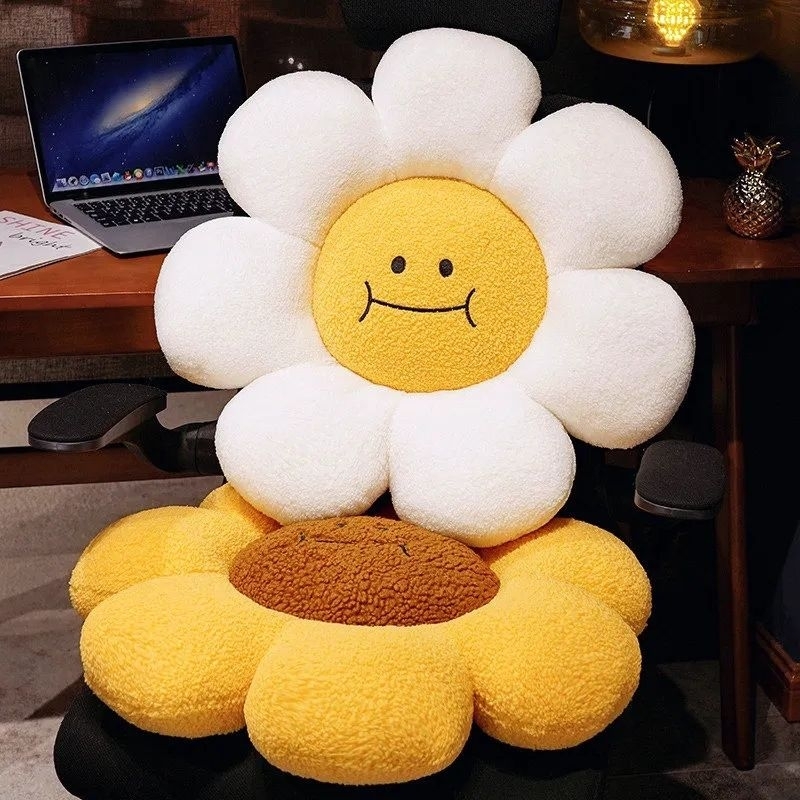 Bantal sunflower setBantal/ bantal bunga matahari senyum