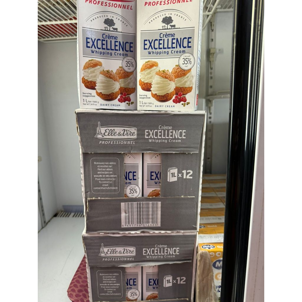 

elle&vire whipping cream/krim susu