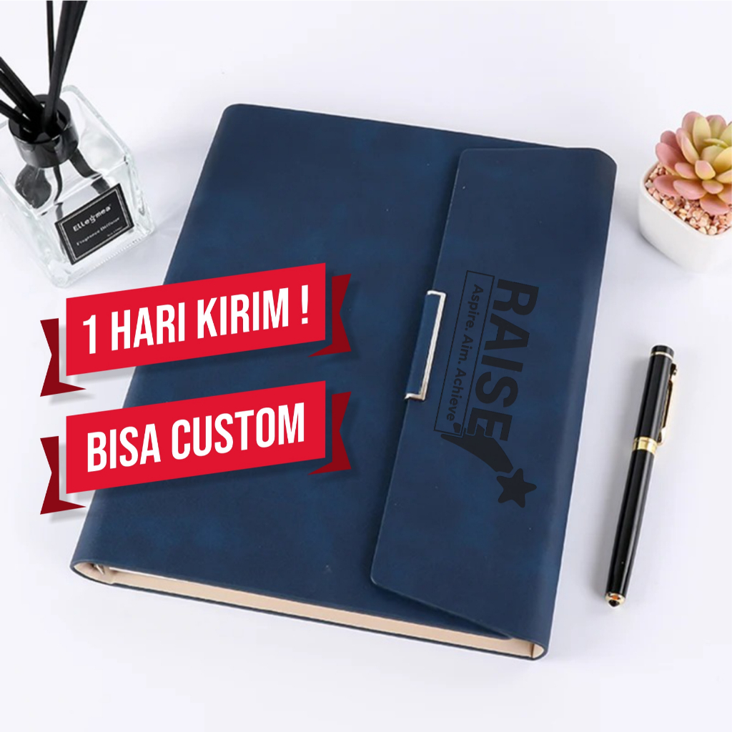 

Buku Catatan Kerja Cover Kulit Kertas A5 Buku Agenda Leather Notebook Leather Classic (AGLT02)