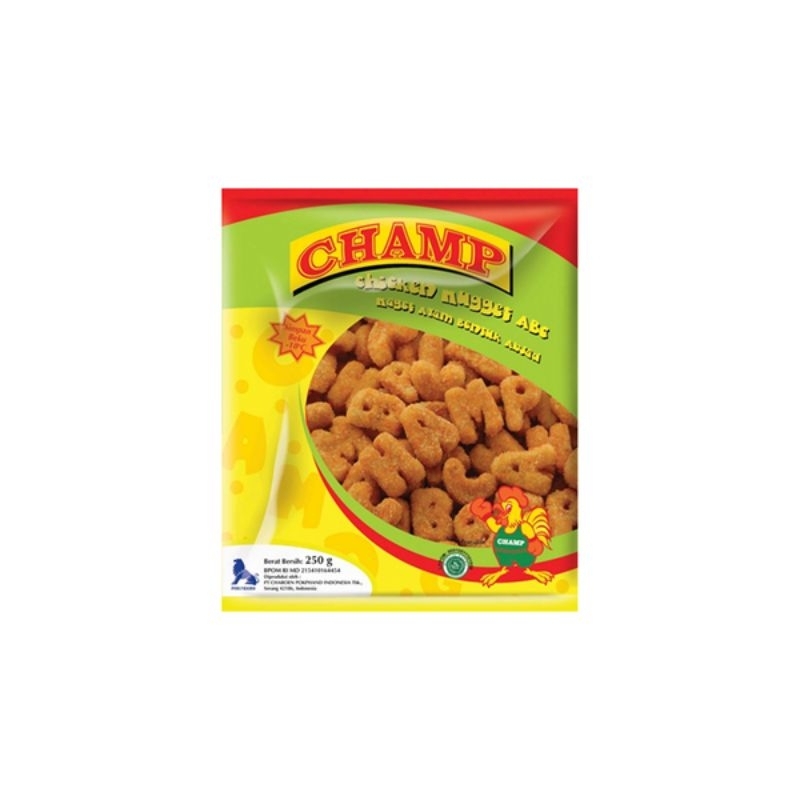 

champ chicken nugget ABC 250gr / naget ayam