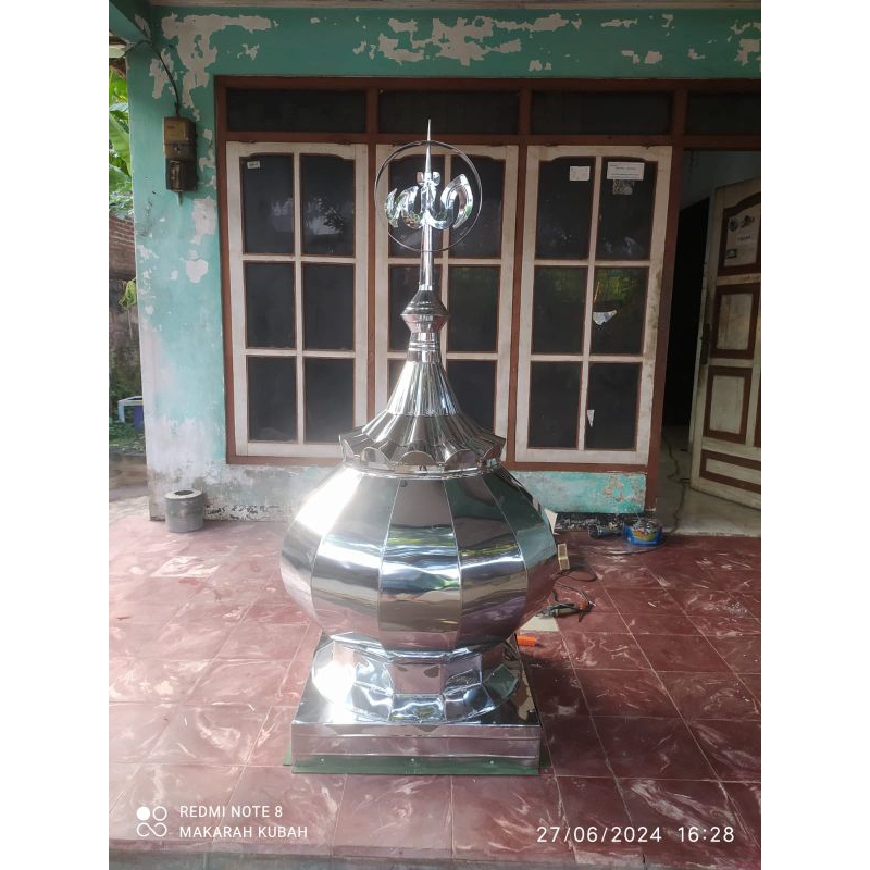 kubah mesjid   80 cm kotak