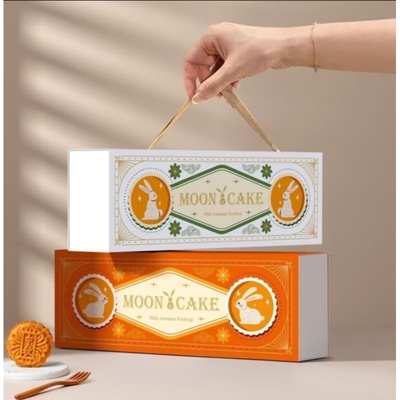 

Box Kotak Kue Bulan Premium Set Tenteng Isi 4