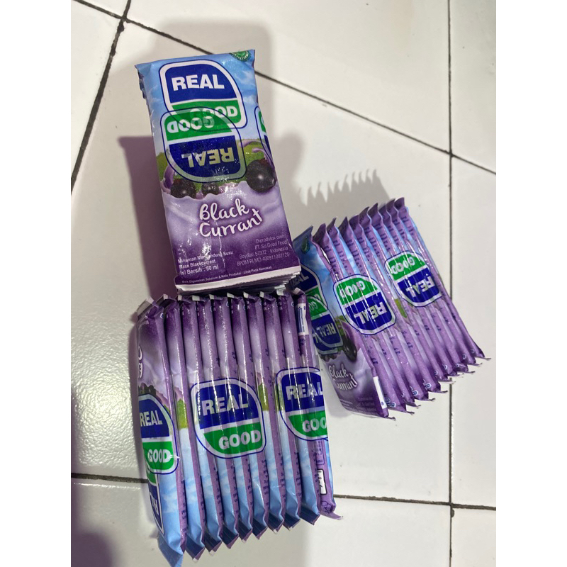 

Susu Realgood Blackcurrant 50ML EXP 8 Januari 2025 20pcs