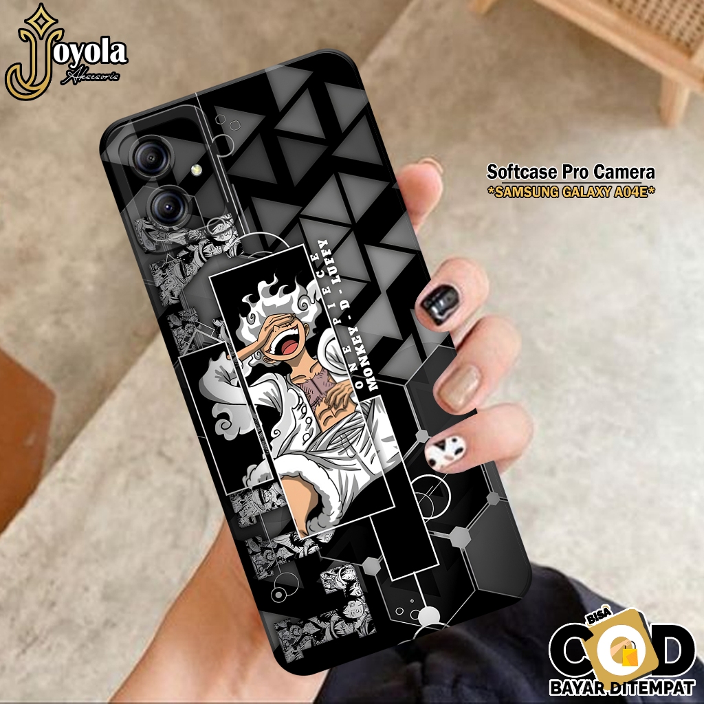 Case Samsung Galaxy A04E - JOYOLA - Case Anime - Softcase Samsung Galaxy A04E - Pro Camera - Casing 