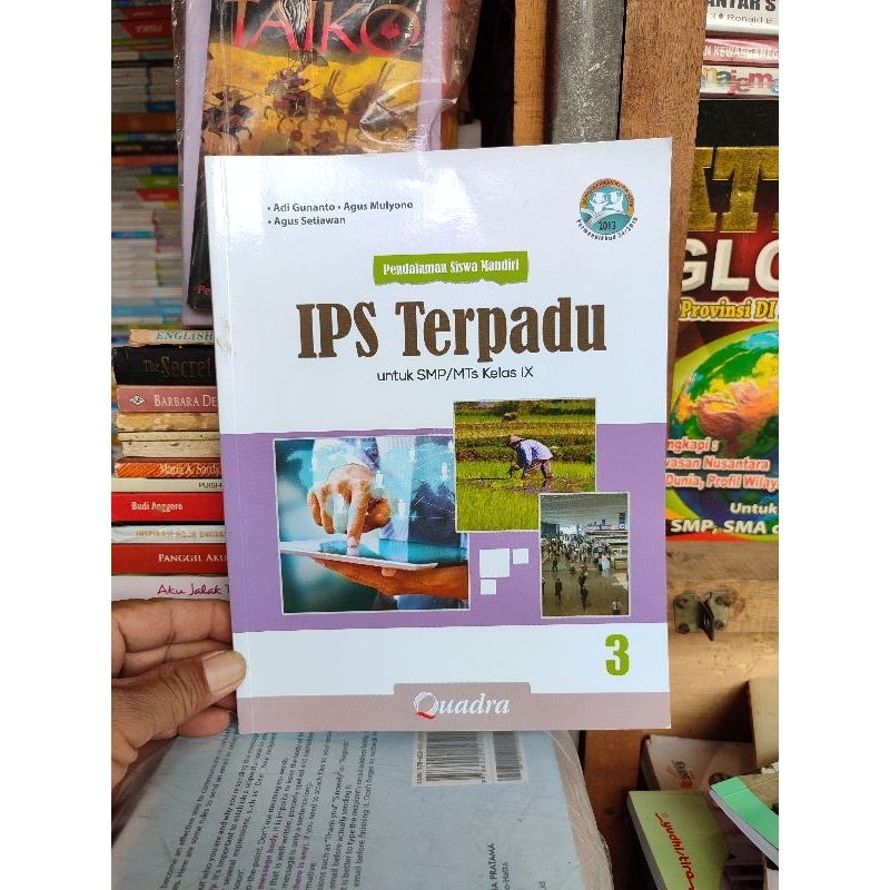 pendalaman siswa mandiri. IPS terpadu. kelas 9 SMP. quadra