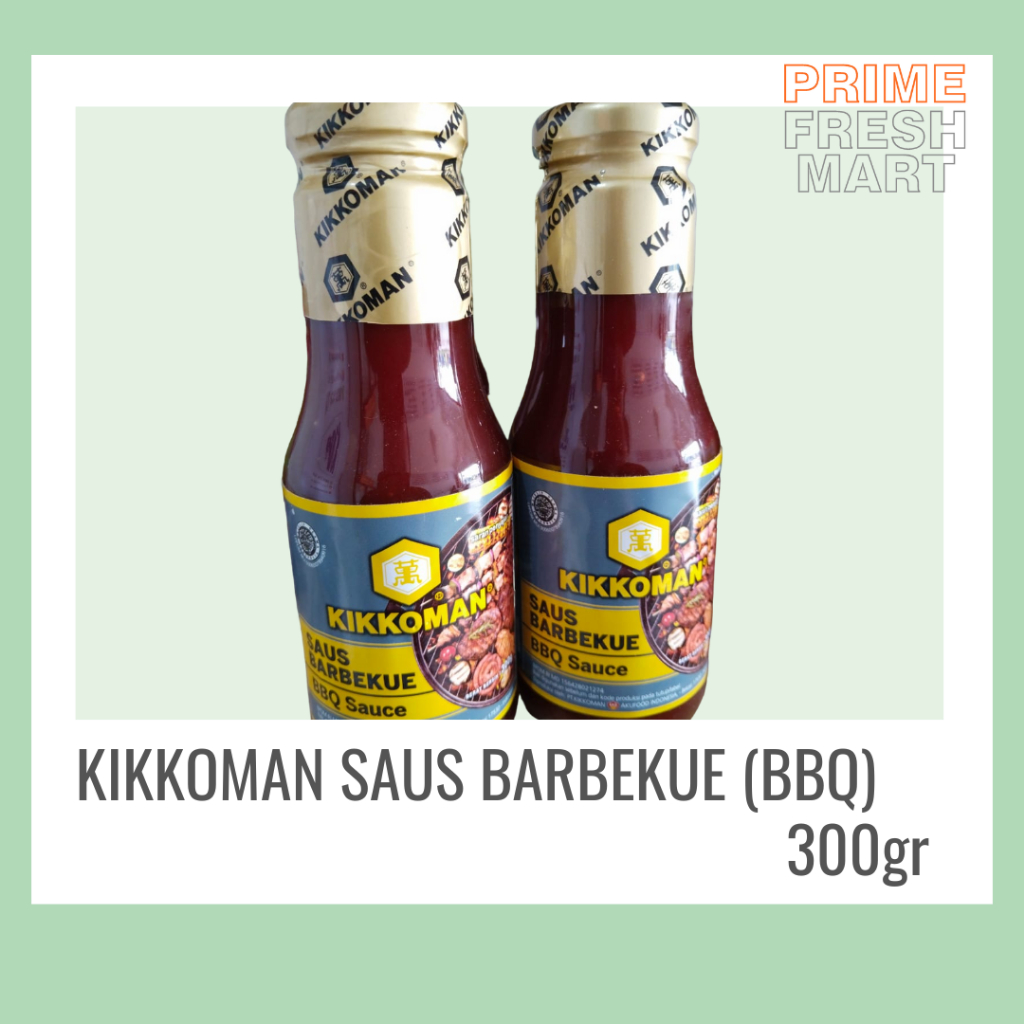 

Kikkoman Saus Barbekue(BBQ) Kemasan 300gr