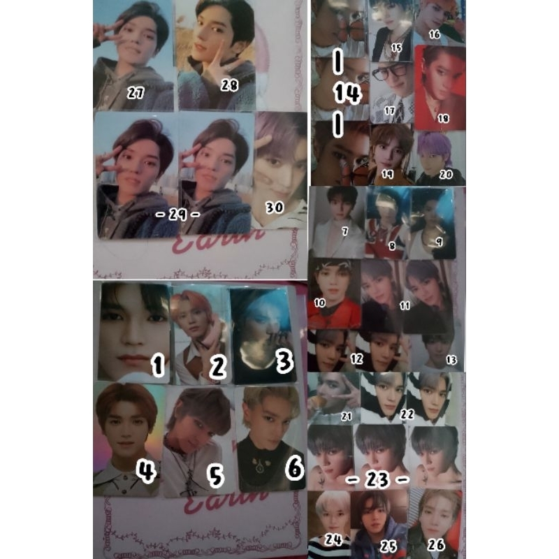 taeyong photocard universe binder ld lucky draw rare hd zoom senja shalala pob ktown4u roti ring shi