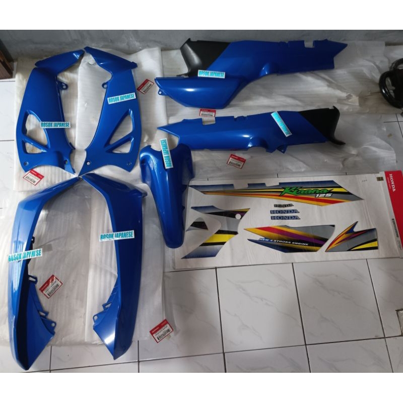 Body Biru Honda kirana 125 Original Baru