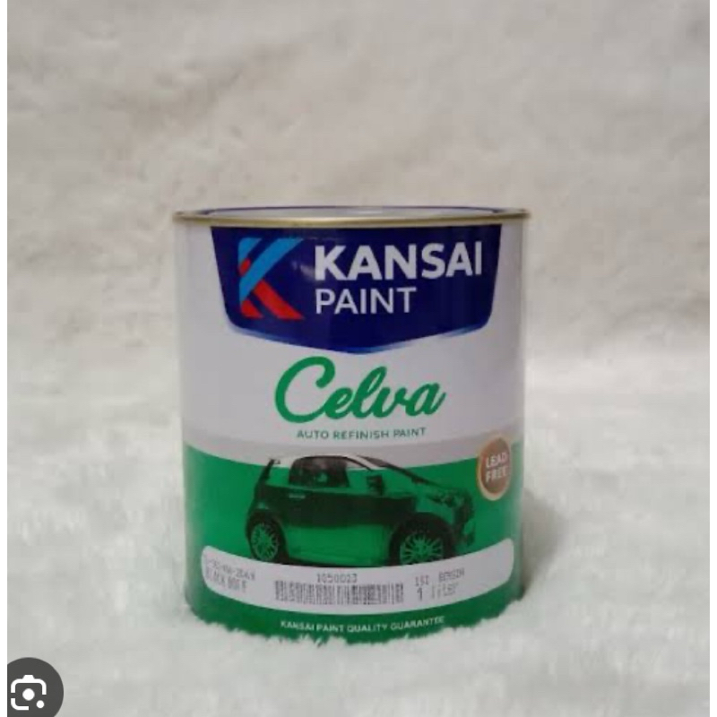 Cat Celva Kansai Black Doff 162 064 Cat Duco Cat mobil- Hitam Doff - Cat Celva Hitam kabur - Celva H