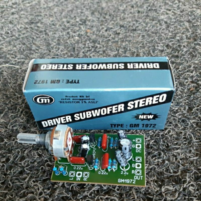 DRIVER SUBWOFER SUBWOOFER STREO GM-1972