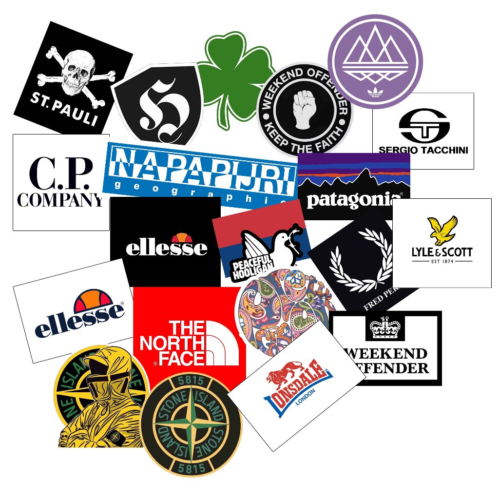 

50 STIKER CASUAL ULTRAS HOOLIGAN SUPPORTER STIKER CUTTING STIKER ESTETIK STICKER AESTHETIC STIKER MURAH