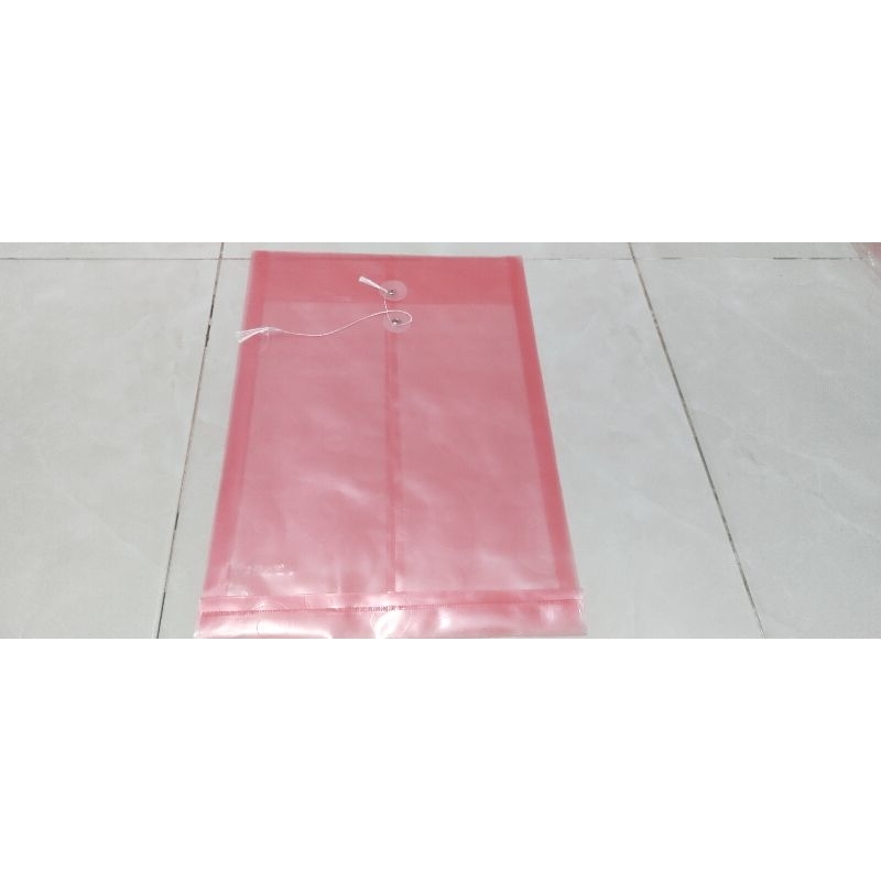 map plastik tali/map bening transparan
