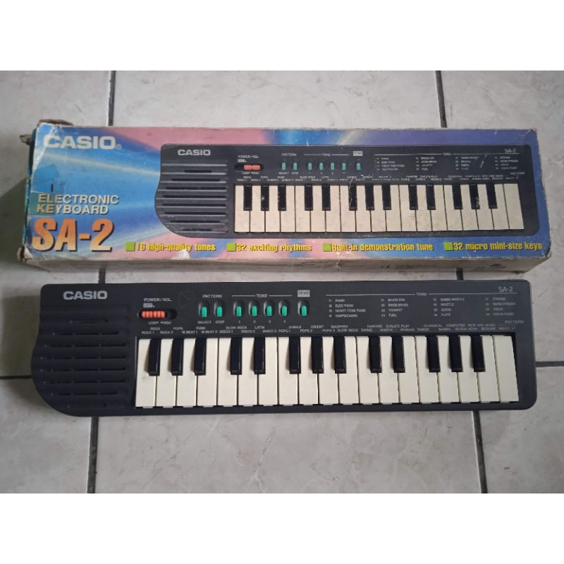 keyboard mini Casio sa 2 bekas