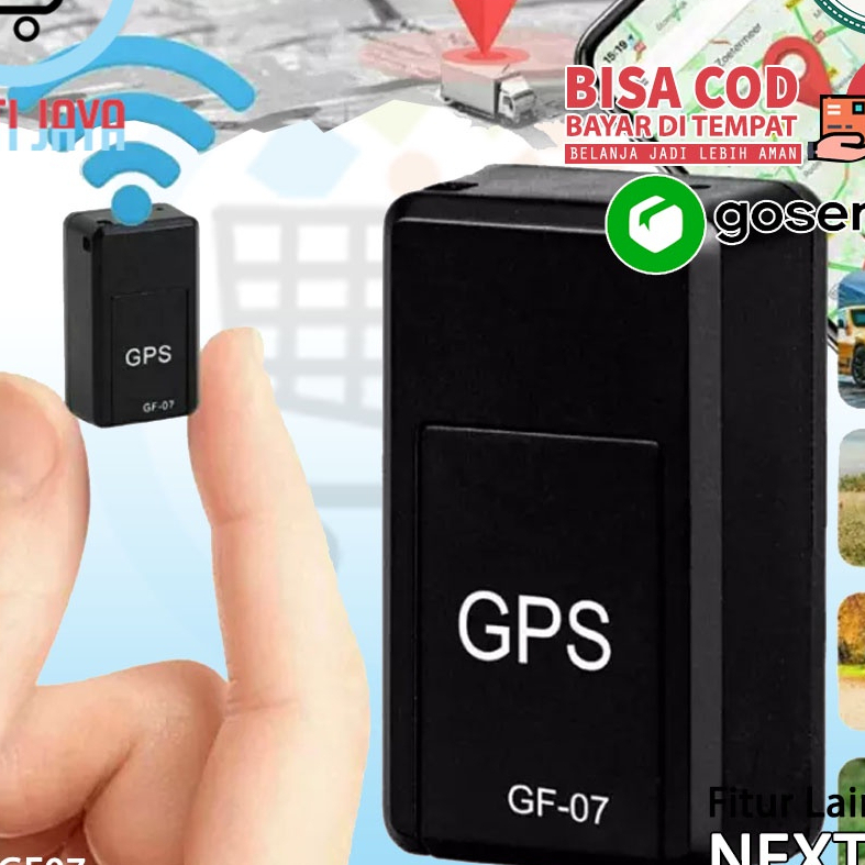Alat lacak GPS Tracker G07 Wireless Magnet Pelacak Lokasi | Alat lacak GPS TRACKER G07 Device Tracki