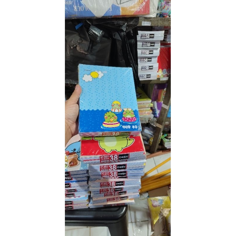 

Ay00! (1 pack) Buku tulis Okey 38 lembar