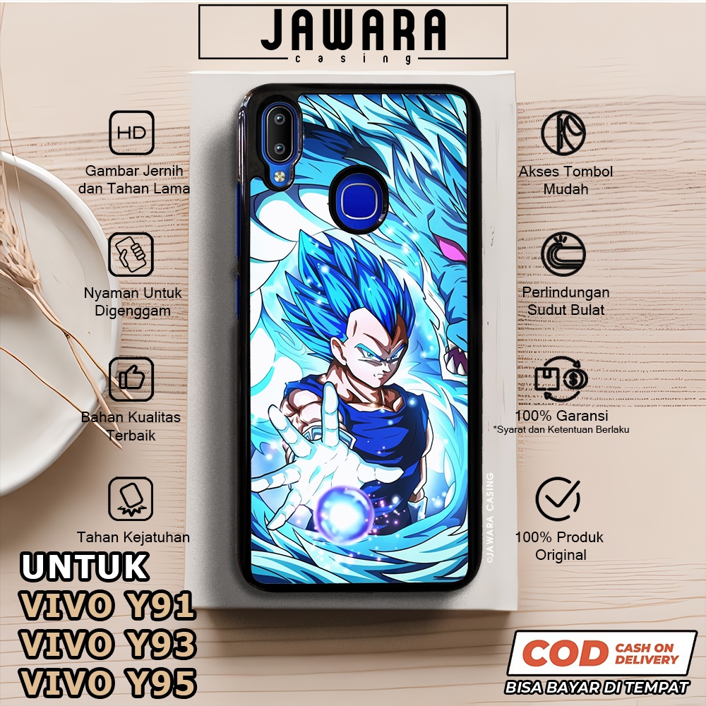 Case Vivo Y91 Y93 Y95 Casing Vivo Y91 Y93 Y95 [DBZ] Premium Case Glossy Case Hp Vivo Jawara Casing H