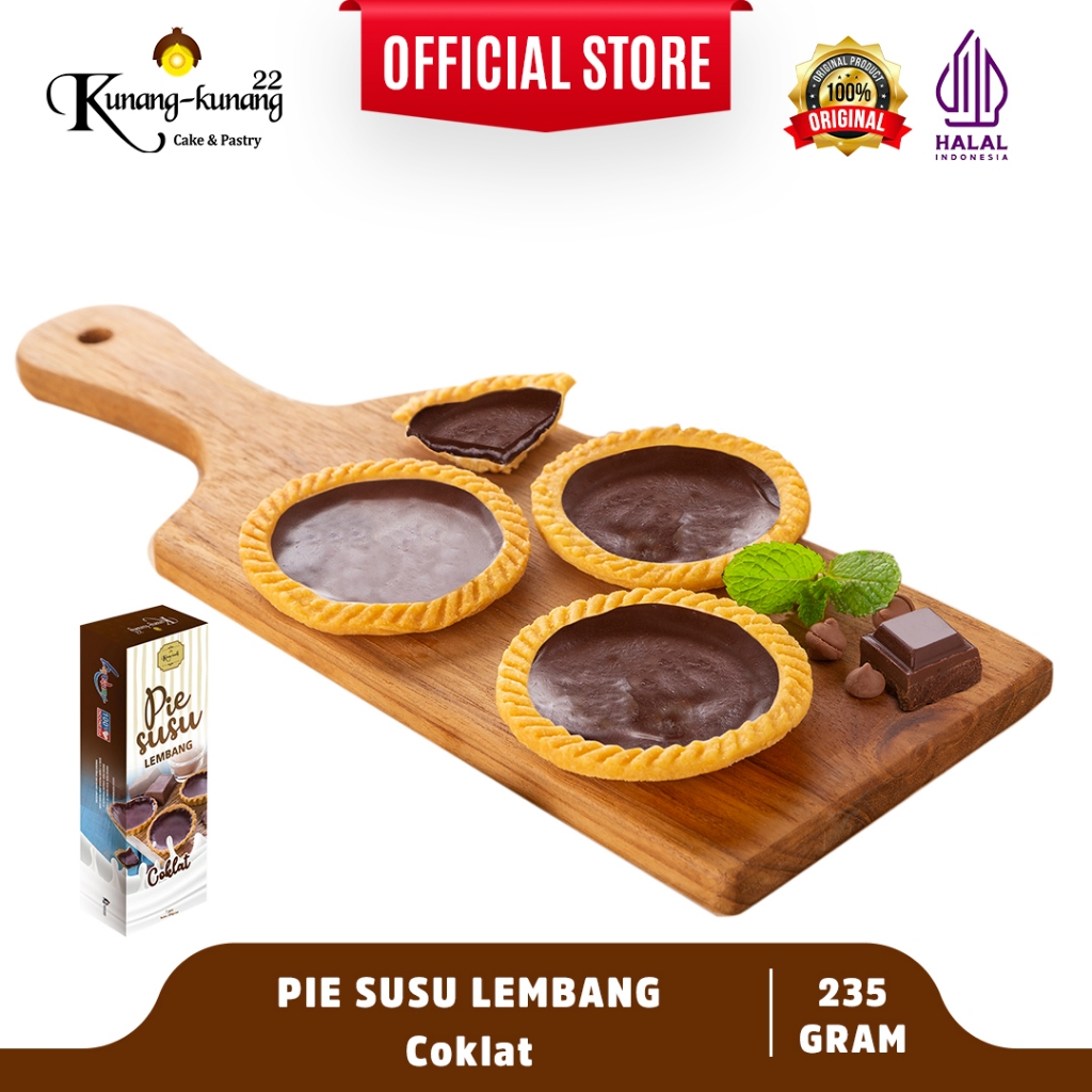 

Pie Susu Lembang Coklat (Kunang-kunang22)