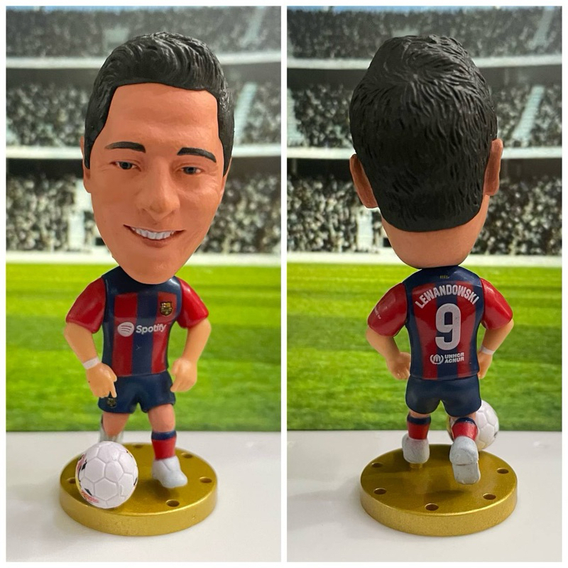 [READY] Figure Miniatur Bola  Lewandowski Home | Figure pemain bola  6.5cm