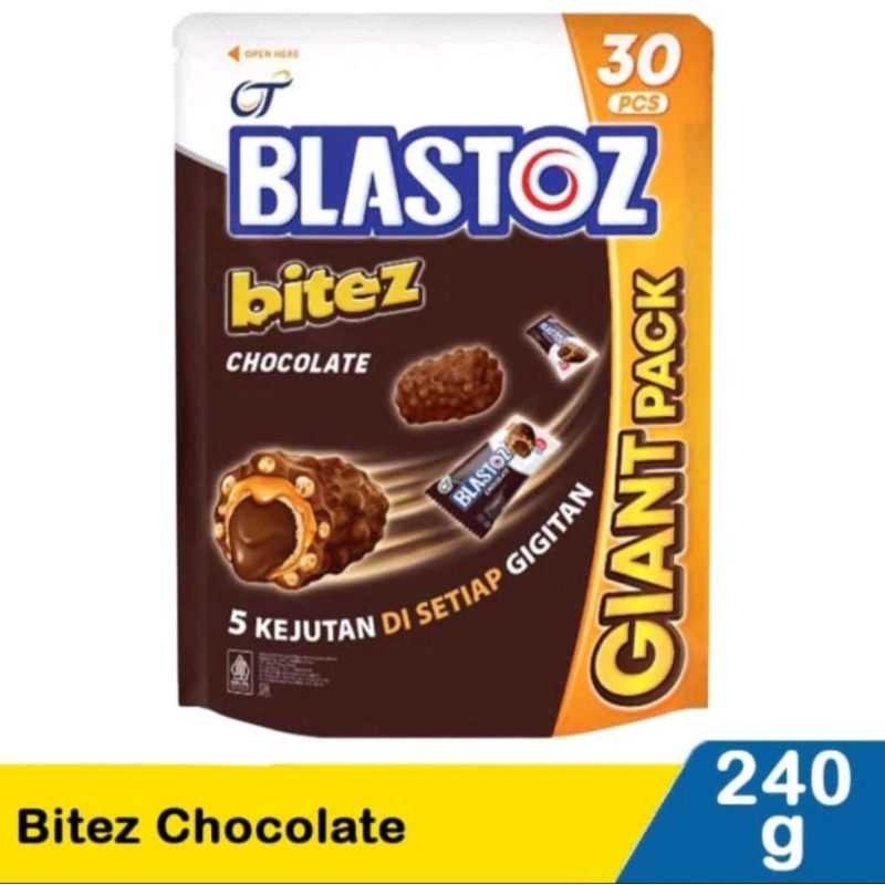 

Blastoz Chocolate Bitez Giant Pack Isi 30 pcs