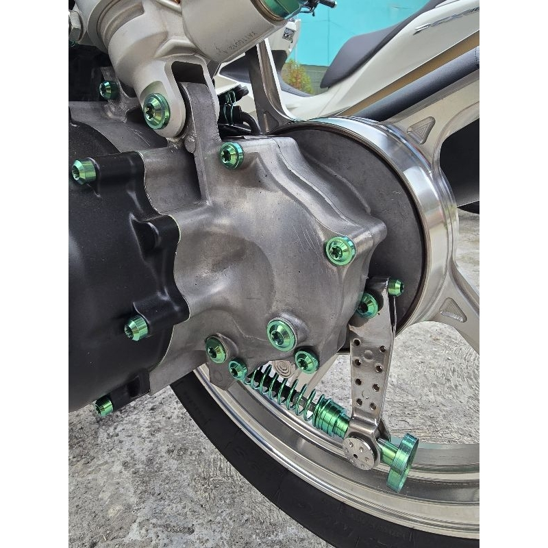 LIVE - BAUT SET GARDAN + KRENGKES TITANIUM BEAT SCOOPY VARIO 110 KARBU FI DAN VARIO 110 KARBU ( 6 PC