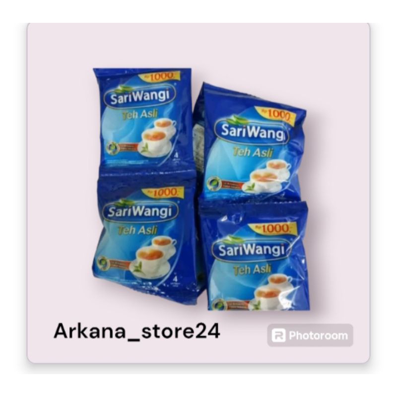 

Teh Sariwangi harga yg tertera isi 6 bungkus /sahset