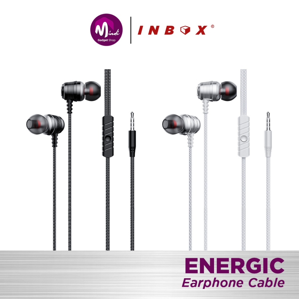 Earphone | Handsfree | Headset | Cable Earphone Inbox Energic