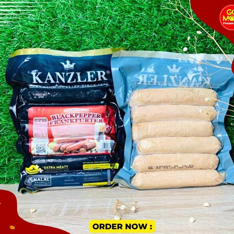 

KANZLER BEEF BLACKPAPER FRANKFURTER 300GR