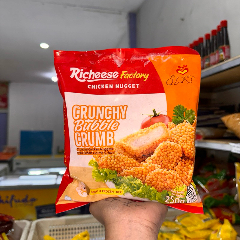

RICHEESE nugget crunchy bubble 250g