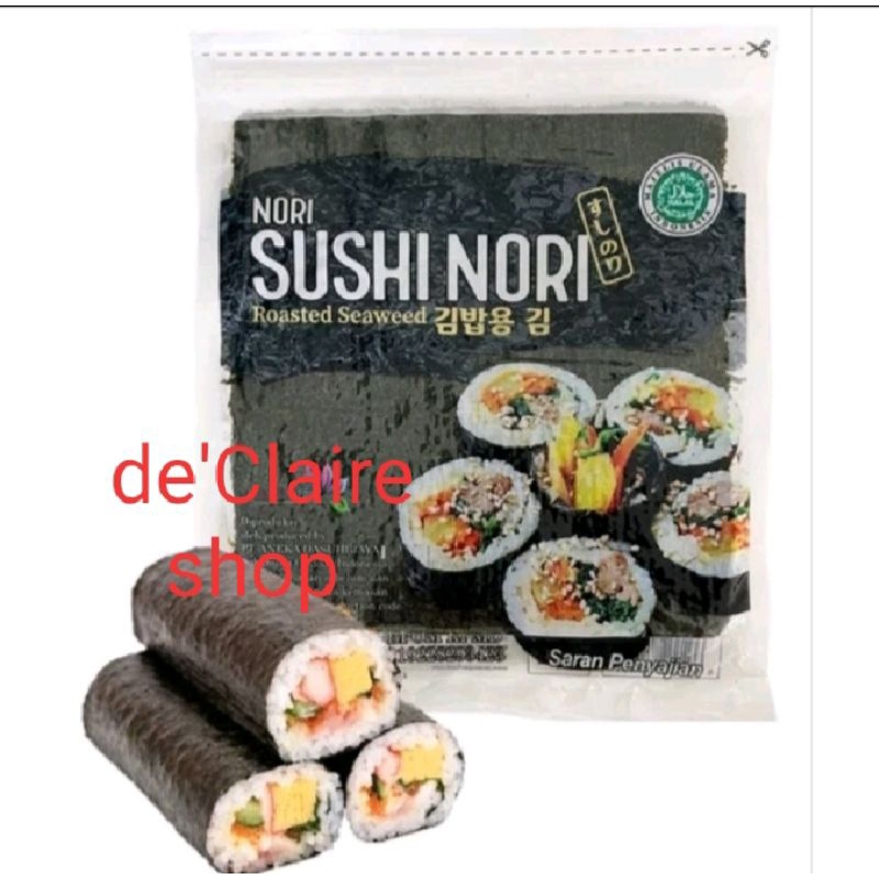 

Nori Sushi 5 Lembar Dan 10 Lembar Dan 20 Lembar