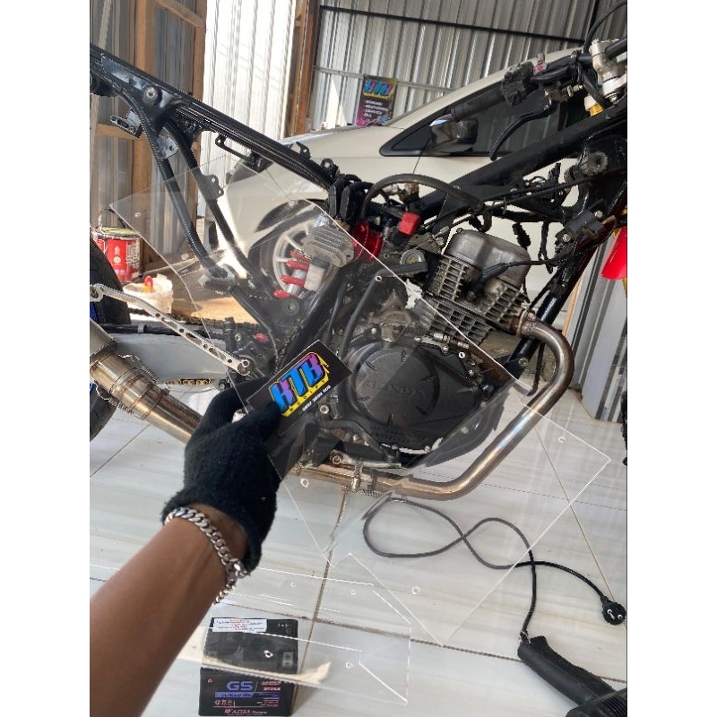braket aki/lumpur kolong crf