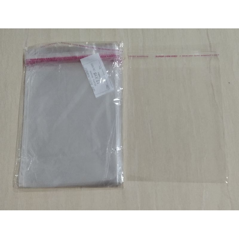 

Plastik Opp Lem Ukuran 12X15cm Jual Per 10 Pcs