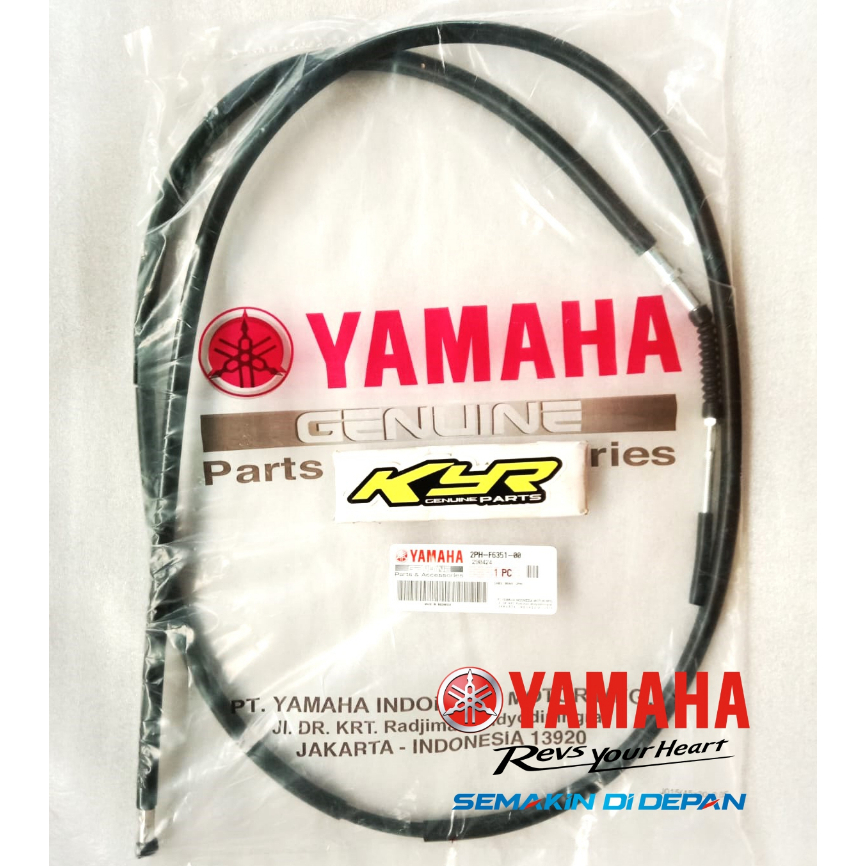 KABEL REM BELAKANG MIO M3 MIO Z MIO J MIO SPORT SOUL GT 115 FINO 125 ASLI ORIGINAL YAMAHA 2PH-F6351-