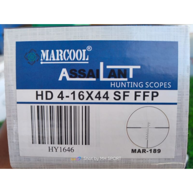 telescope MARCOOL ASSAILANT HD 4-16x44 SF FFP
