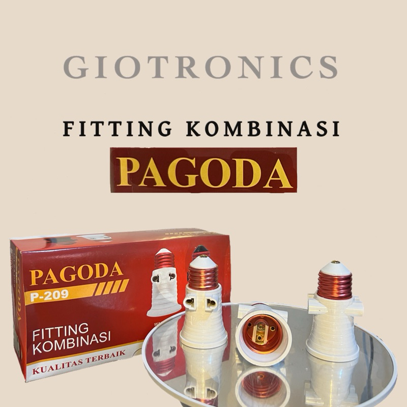 FITTING KOMBINASI PAGODA P209 FIT COLOK KIRI KANAN