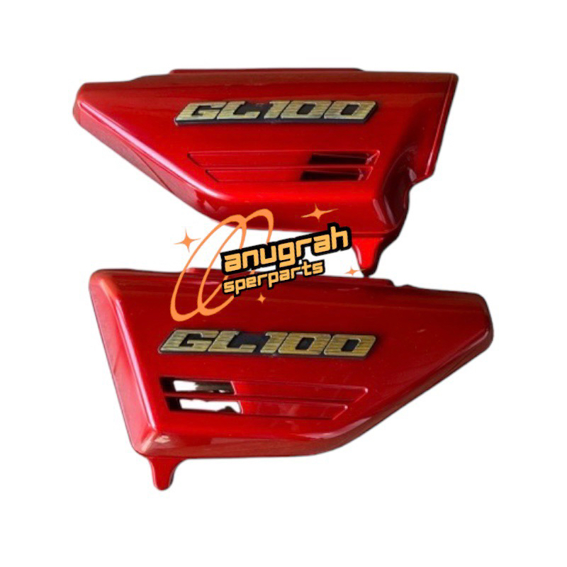 bok aki gl100 merah-sepasang bok aki gl100-tepong aki gl100-tutup aki gl 100-merah