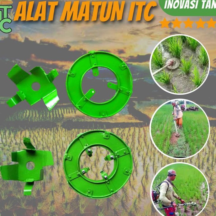 KODE G74S Alat Matun Padi Modern 18cm Pisau Potong Rumput  Alat Penyiang Gulma Sawah untuk gearbox b