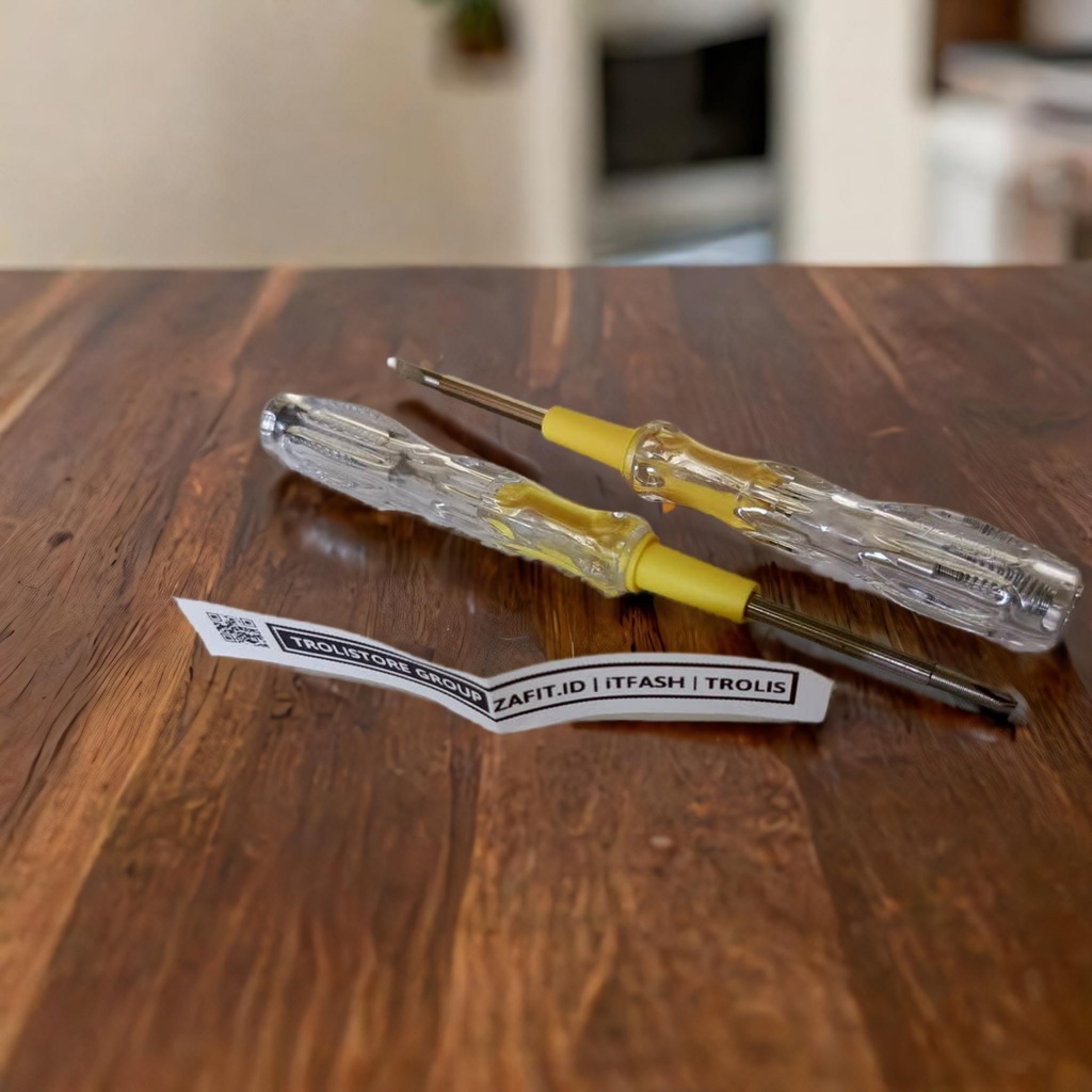 GROSIR TROLIS Z245 5.5in ORI SNI tespen testpen test pen obeng listrik plus minus SUNFREE TOFUDA bol