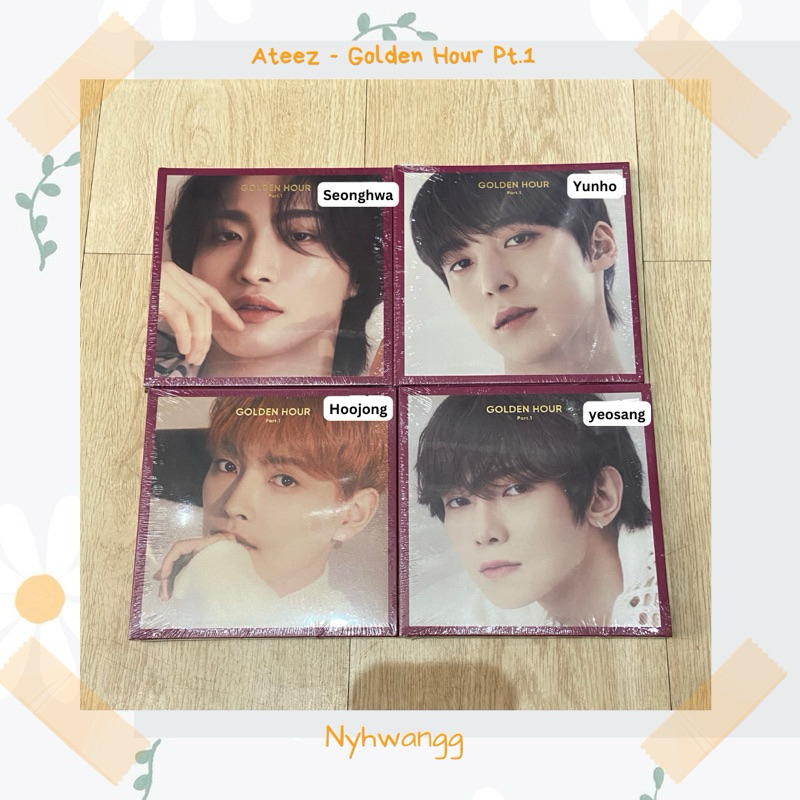ATEEZ - GOLDEN HOUR PT.1 DIGIPACK VER POB SOUNDWAVE [ready stock]