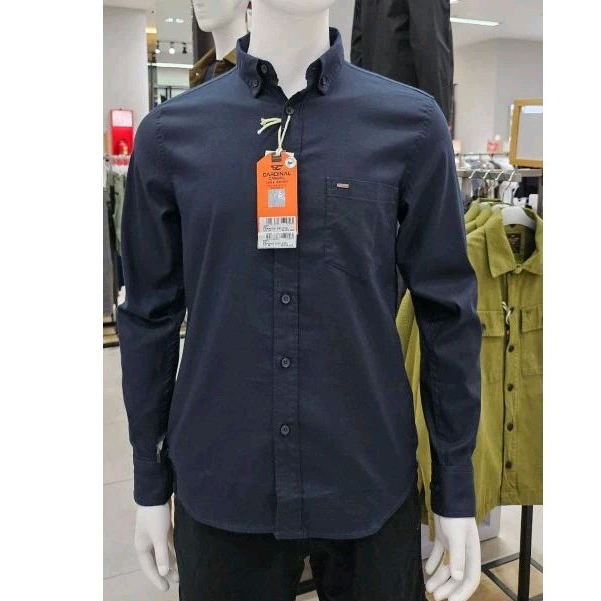KEMEJA CARDINAL CASUAL SLIMFIT NAVY