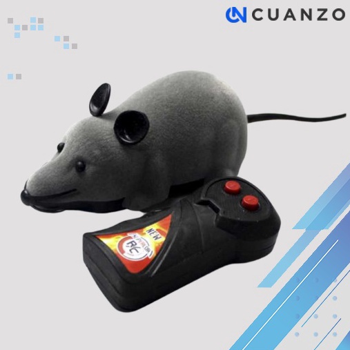 KODE G87E Mainan Tikus Mini Dengan Remot Kontrol  Tikus Tikusan Tiruan Mainan Kucing Bergerak Remot 